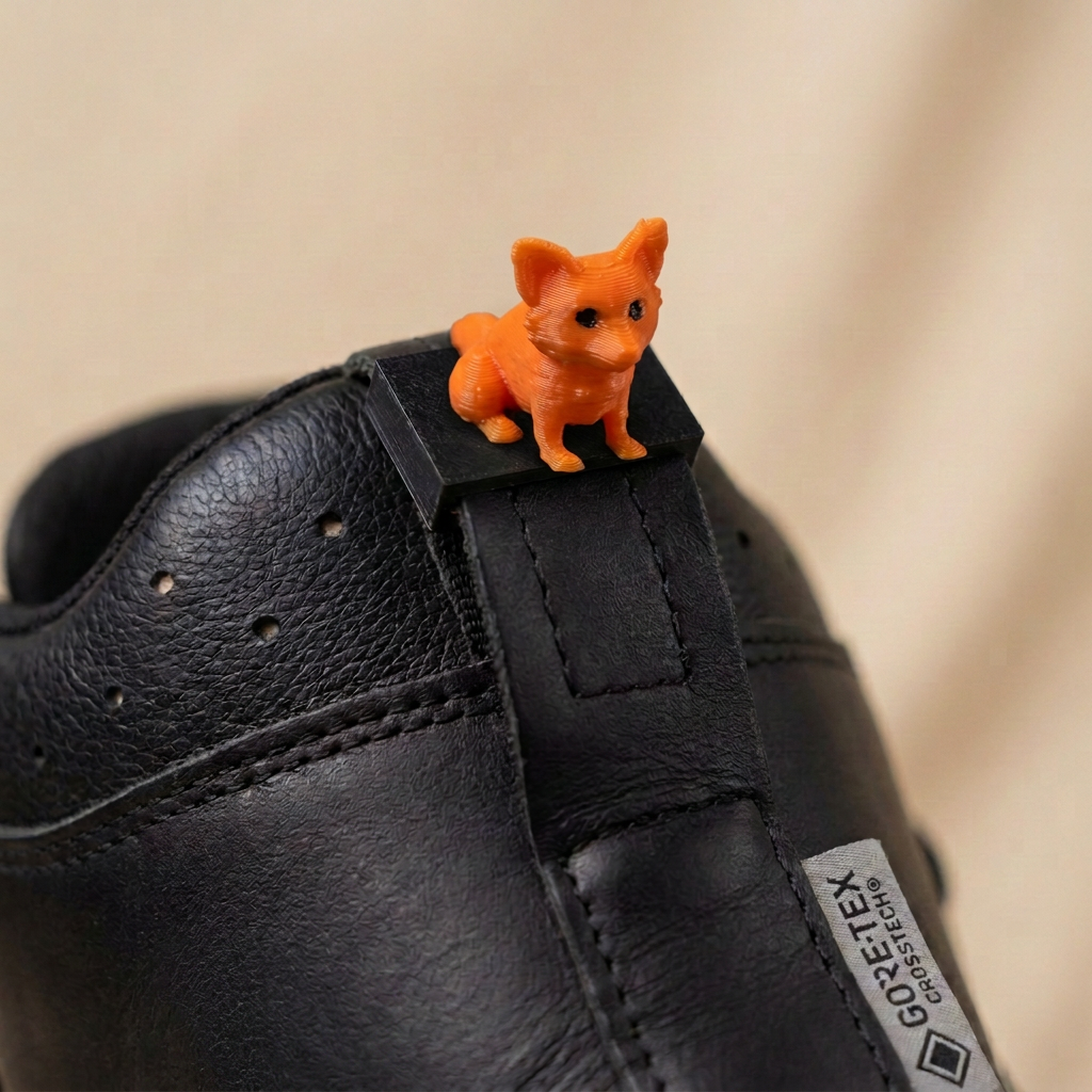 Stiefling Fuchs – Schuhclip am Einsatzstiefel